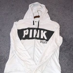 Victoria’s Secret pink zip up hoodie